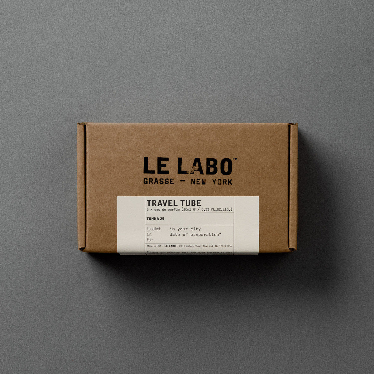 Le Labo Fragrances TONKA 25 | travel tube refill set