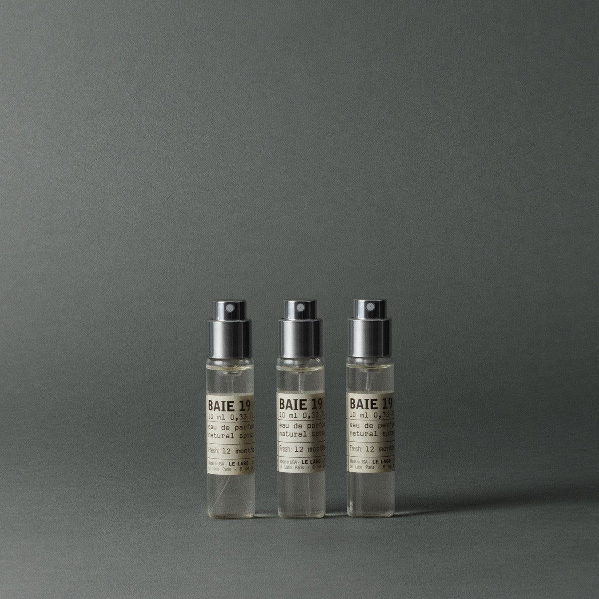 Fragrances BAIE 19 | travel tube refill set