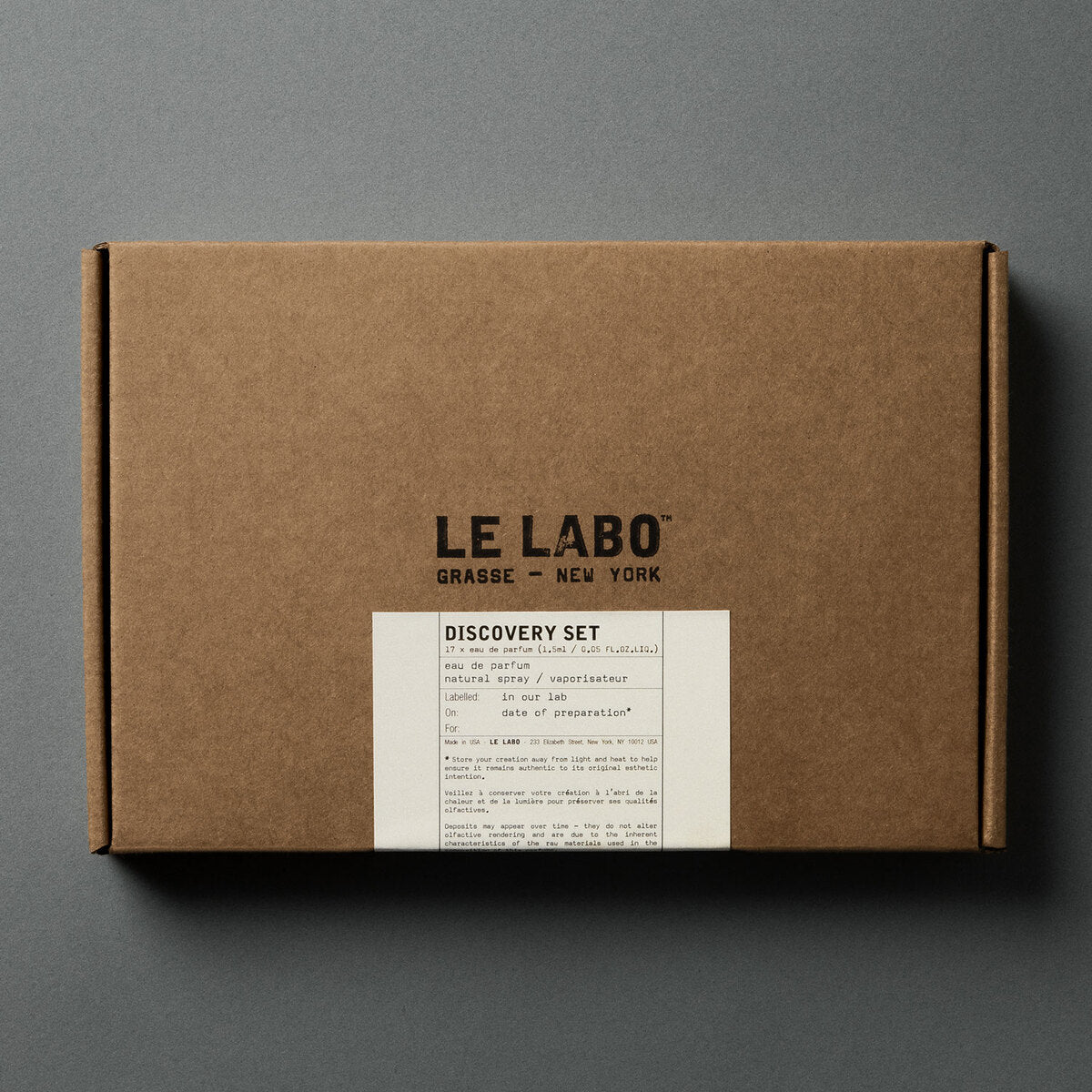 Le Labo Fragrances DISCOVERY SET | classic collection